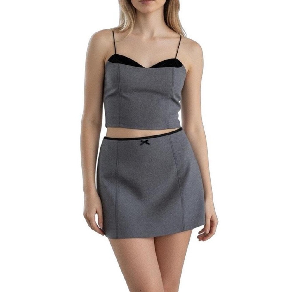 Zara Gray skirt set